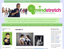 Tablet Screenshot of mindstretch.co.za